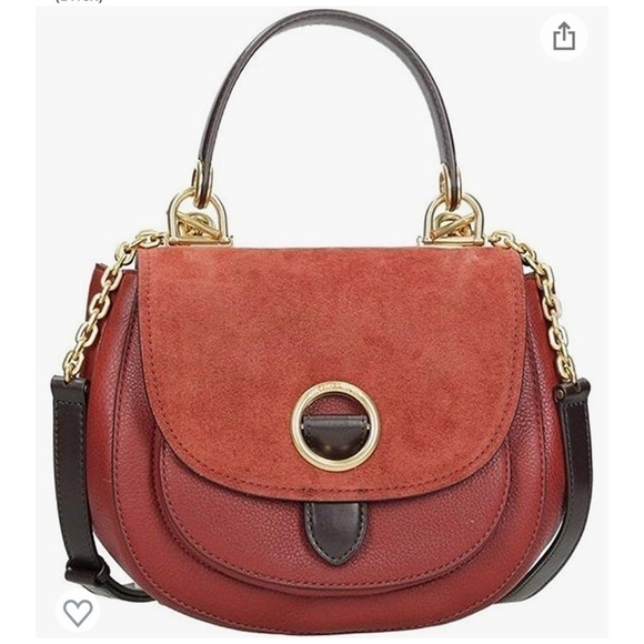 Michael Kors MICHAEL Isadore Medium Top Handle Messenger (Brick) - Picture 1 of 10